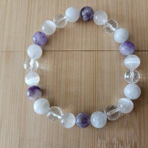 Crown Chakra Crystal Bracelet